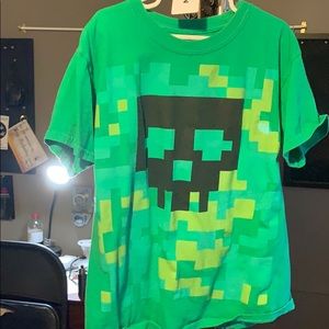 Minecraft themed tshirt